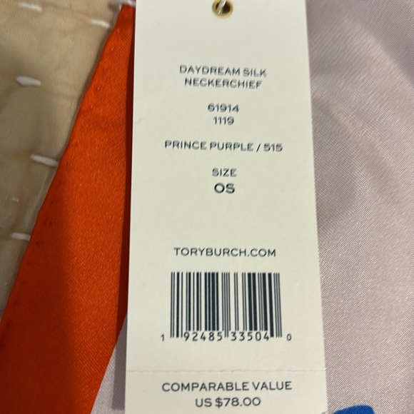 NWT TORY BURCH Neckerchief. - Picture 5 of 8